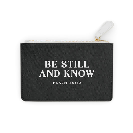 Be Still and Know I am God Mini Clutch