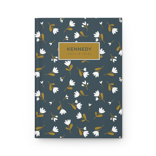 Ditsy Floral Hardcover Lined Notebook