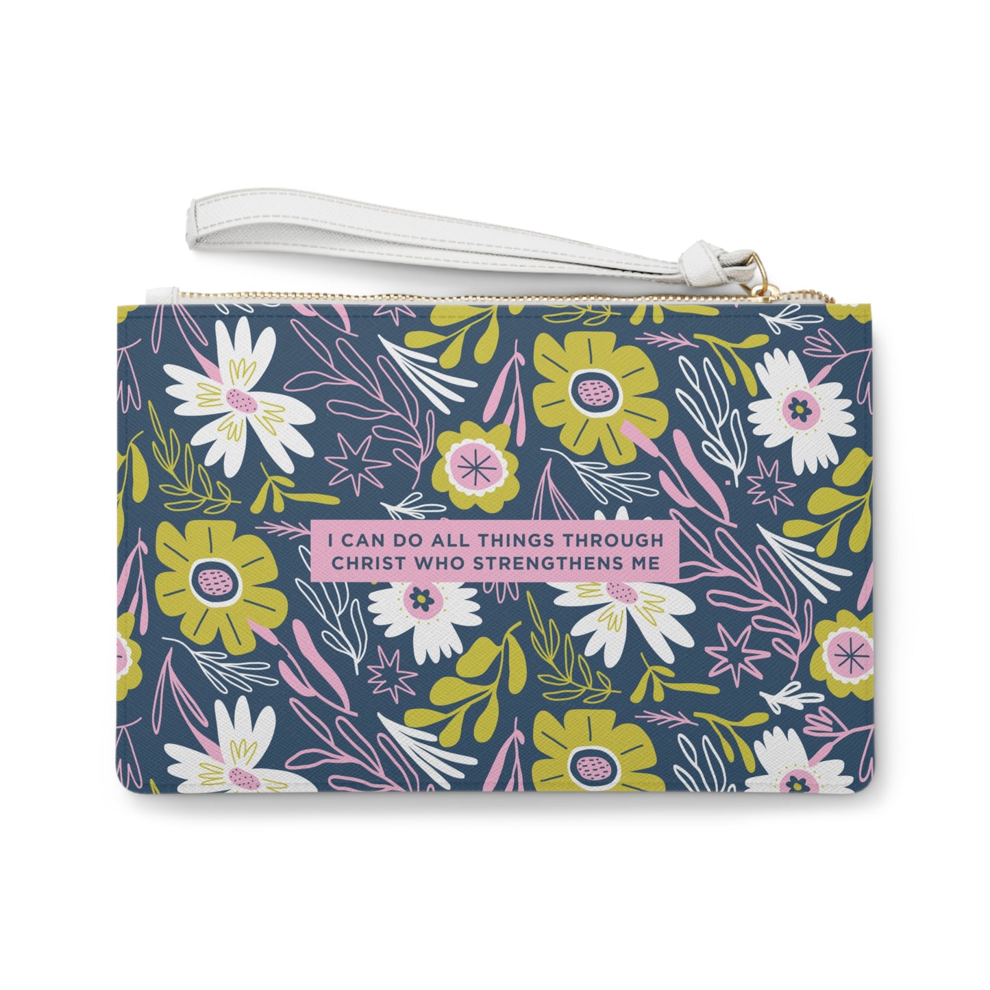 I Can Do All Things Zipper Wristlet