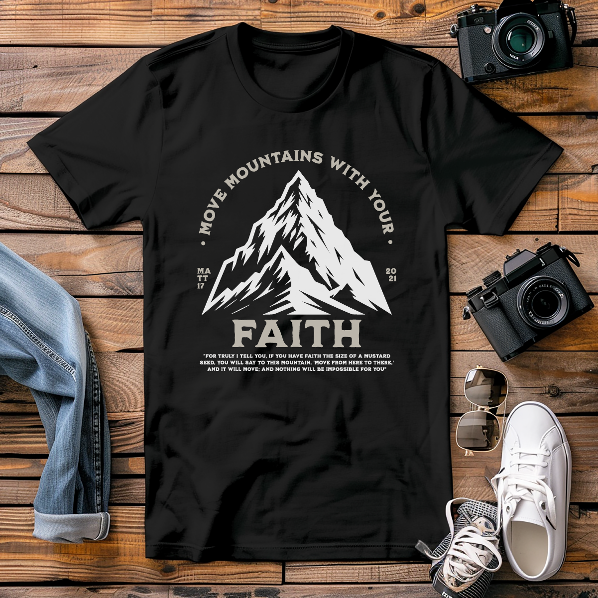 Move Mountains with Your Faith Tee