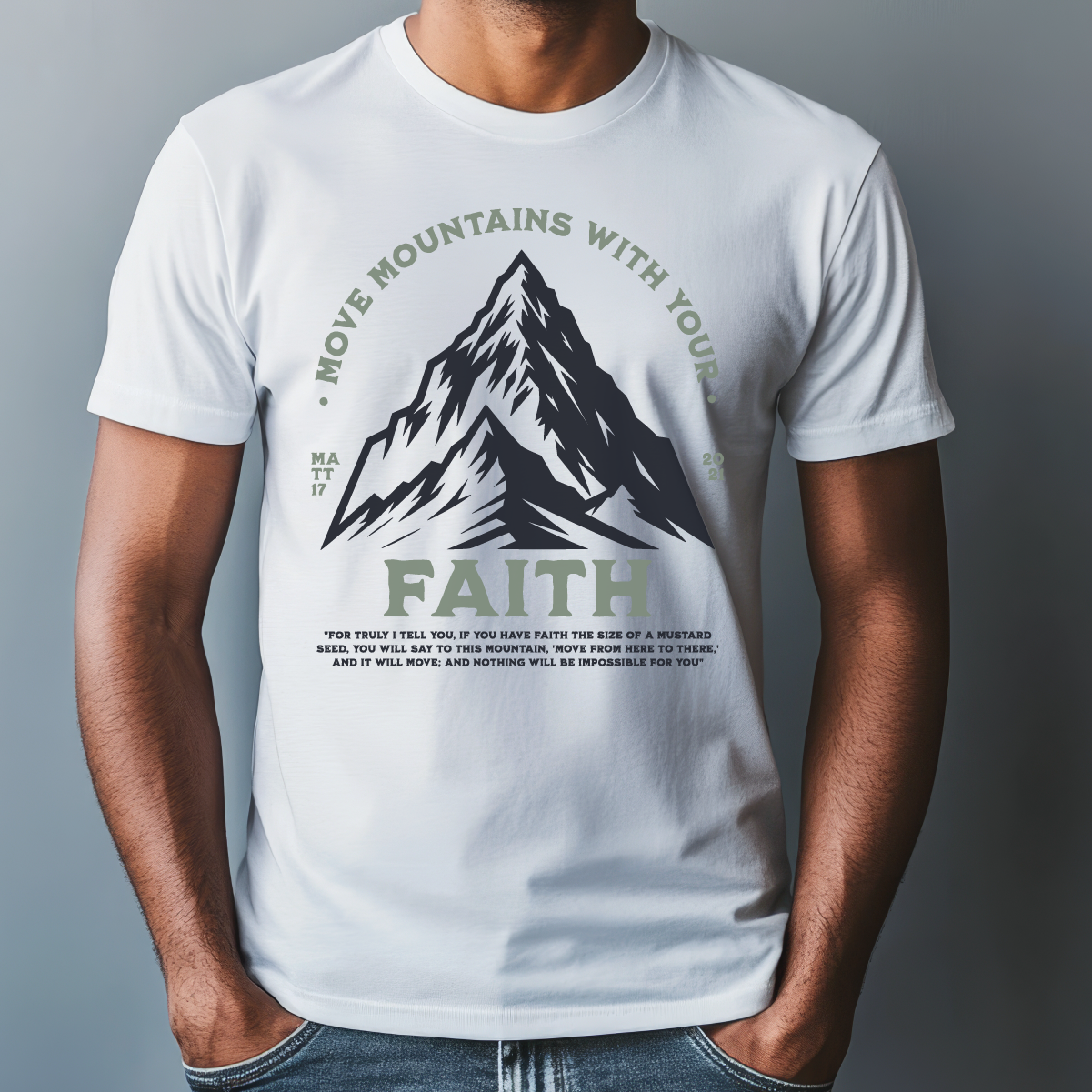 Move Mountains with Your Faith Tee