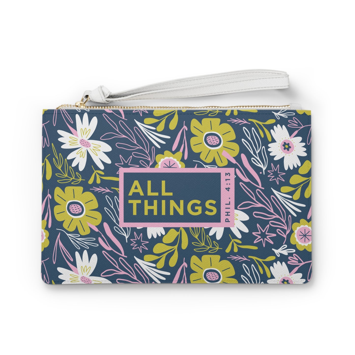 I Can Do All Things Zipper Wristlet